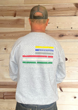 Load image into Gallery viewer, HR Gray All Hero Crewneck