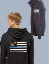 Load image into Gallery viewer, HR Blue Line Hoodie