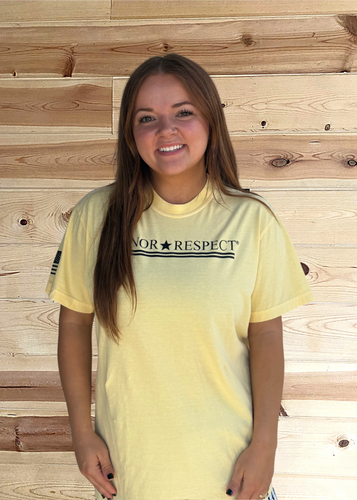 HR Yellow Comfort Colors Short Sleeve
