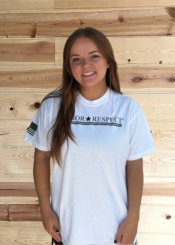 HR White Comfort Colors Short Sleeve