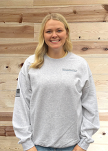 Load image into Gallery viewer, HR Gray All Hero Crewneck