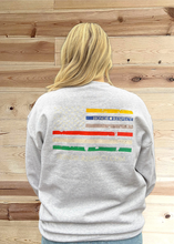 Load image into Gallery viewer, HR Gray All Hero Crewneck
