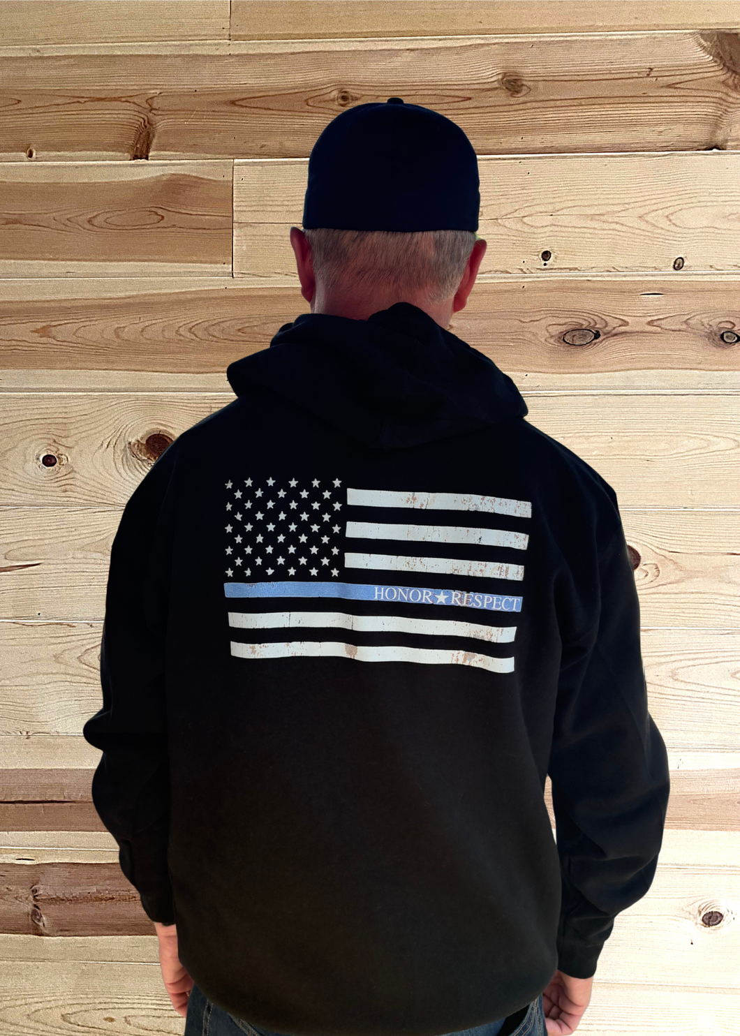 HR Blue Line Hoodie