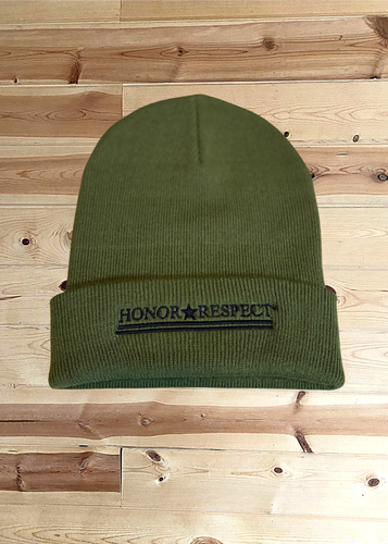 HR Green Winter Hat
