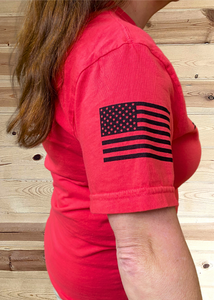 NEW! HR Red Comfort Colors Short Sleeve