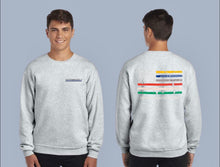 Load image into Gallery viewer, HR Gray All Hero Crewneck