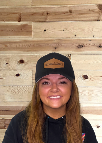 NEW! HR Flexfit Leather Patch Hat