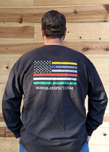 Load image into Gallery viewer, HR Black All Hero Long Sleeve