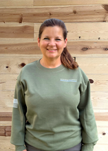 Load image into Gallery viewer, HR Green All Hero Crewneck