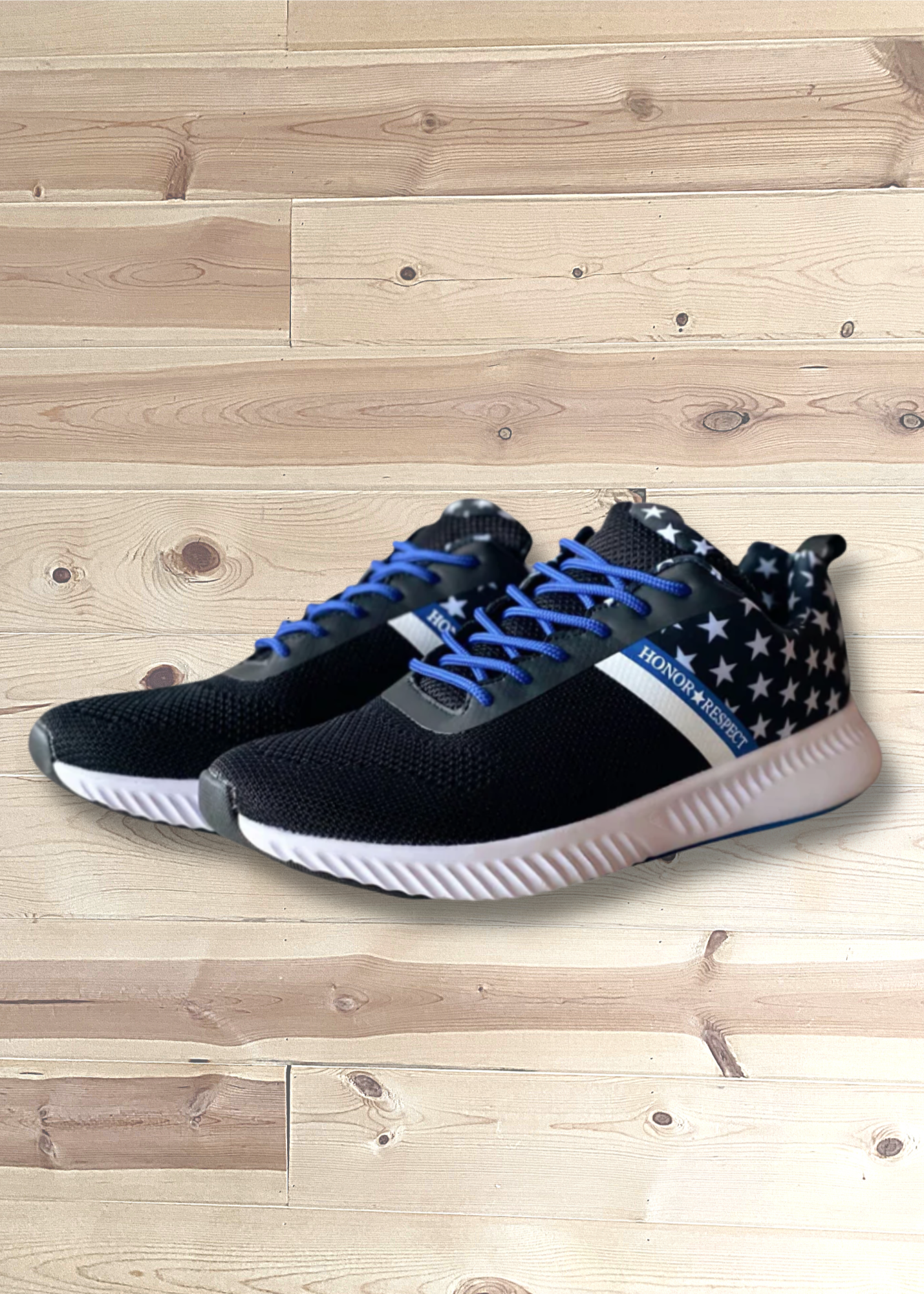 Thin blue sales line nike shoes