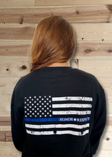 Load image into Gallery viewer, LAST CHANCE: HR Blue Line Crewneck