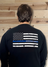 Load image into Gallery viewer, LAST CHANCE: HR Blue Line Long Sleeve