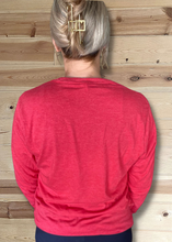 Load image into Gallery viewer, HR Red Tri-Blend Long Sleeve